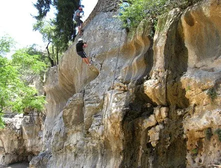 Rock Climbing at Gai Ben Hinnom Cliff
